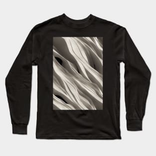 Luxurious White Marble Stone Pattern #10 Long Sleeve T-Shirt